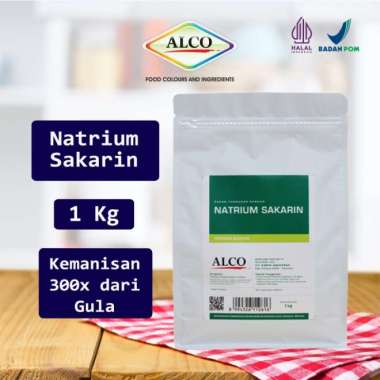 Natirum Sakarin Sari Manis Pemanis Buatan ALCO 1 kg