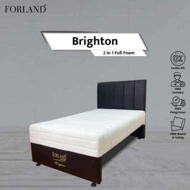 Forland Brighton Kasur Full Rebounded Foam 2 in 1 Tanpa Sorong 160 x 200