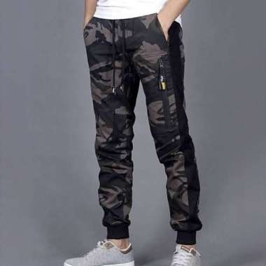 celana jogger panjang celana joger pria loreng army - JOGER RUSIA, M M JOGER RUSIA