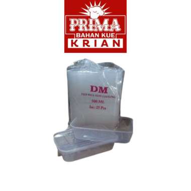 THINWALL 500 ML REC ( Per 10 Pcs )