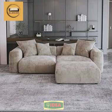 IDEA - Sofa Cafe Sofa Studio Sofa Tamu L Minimalis Modern Elegant Kekinian Berkualitas
