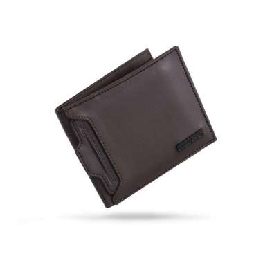 HEYLOOK Official - Dompet Kulit Pendek HAMPTON 2.0 Dompet Pria Pendek Lipat Premium Distro DARK BROW