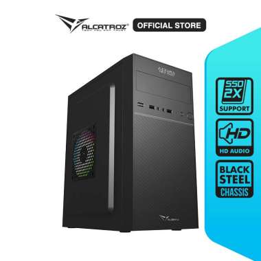 Casing PC Alcatroz Azzura Nex 1000 M-ATX Case Excellent and compact GRAY