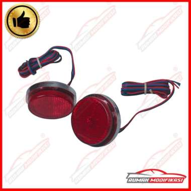 BUMPER LAMP - TOYOTA FORTUNER 2005-2011 - RED