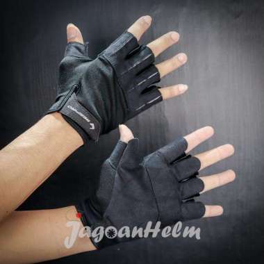 RESPIRO SARUNG TANGAN MOTOR HALF FINGER | X LITE | GLOVES XLITE M BLACK