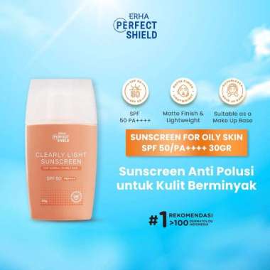 ERHA PERFECT SHIELD CLEARLY LIGHT SUNSCREEN SPF 50PA++++
