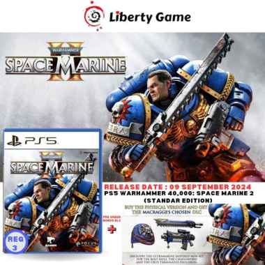 PS5 Warhammer 40,000: Space Marine 2 REGION 3 / ASIA / ENGLISH