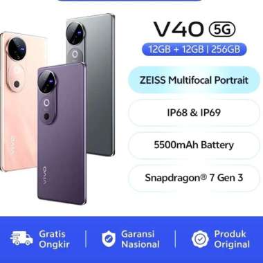 Vivo V40 5G 12+12 | 256 GB