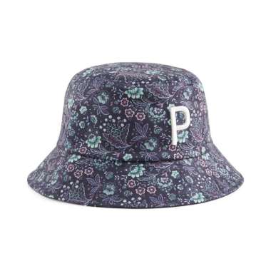 Topi Golf Pria Puma x Liberty Bucket Hat Navy Blazer - 02484601 S/M