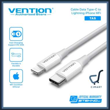 Vention Kabel Data Iphone Type C to Lightning MFI Fast Charging PD 2M