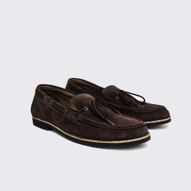 Sepatu Pria Loafers Stylish Kulit Asli / Moccasin Formal Casual Cowo Keren Ukuran Jumbo Besar Big Si