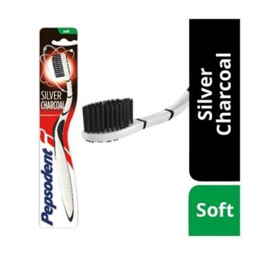 Sikat Gigi Pepsodent Charcoal Silver 1 pcs