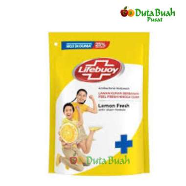 DUTA BUAH LIFEBOUY WASH LEMON FRESH +- 825ML