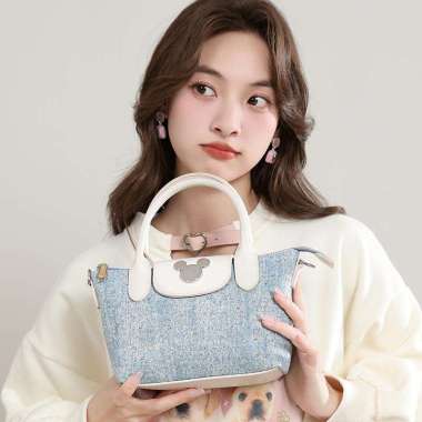 Mesuca Megos Disney Mickey Denim Mini Tote Bag - DHF41019-A