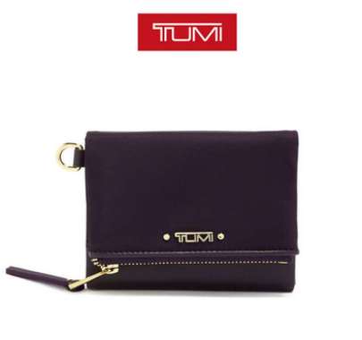 T U M I Voyageur Flap Card Case - Blackberry