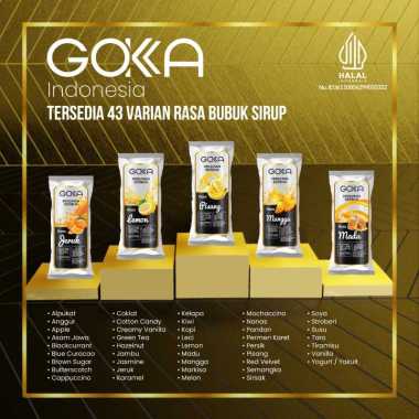 ( Pilihan Varian Rasa A ) Gokka Powder 50gr / Bubuk Minuman Gokka Markisa