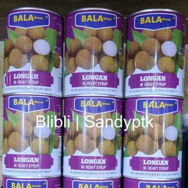 Longan BALA Kelengkeng Lengkeng Sirup Kaleng Canned Longan in Heavy Syrup bukan Mili Meli