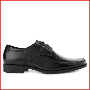 PLAYBOY SEPATU PANTOFEL PRIA ORIGINAL FORMAL DERBY KULIT ASLI ORI HITAM BLACK PL23