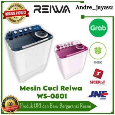 Mesin Cuci 2 tabung Reiwa 7kg WS-0801