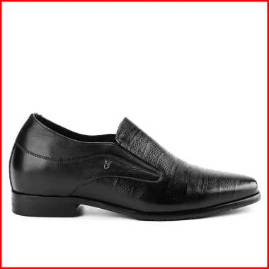 PLAYBOY SEPATU PANTOFEL PRIA ORIGINAL FORMAL SLIP ON KULIT ASLI ORI HITAM BLACK PL30