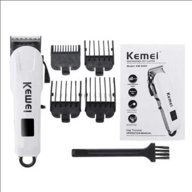 H Clipper Kemei KM-809A Alat Mesin Cukur Rambut