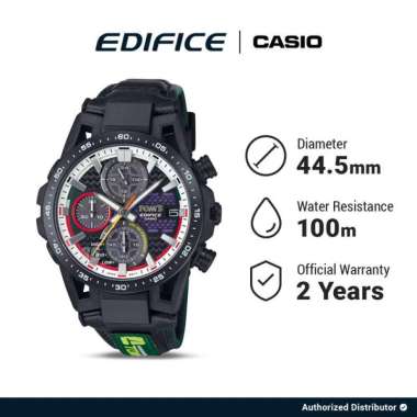 Edifice Jam Tangan Pria Analog EFS-S641TMS-1ADR Solar Powered Original