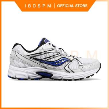 SAUCONY - Grid Ride Millennium - White / Royal | Sepatu Lifestyle Pria dan Wanita 43