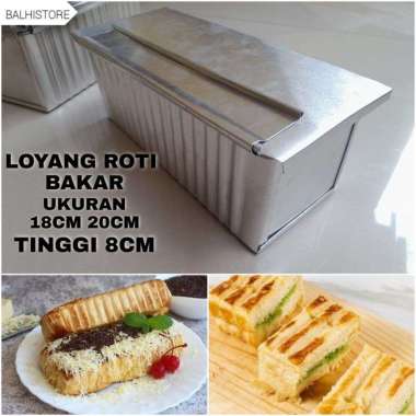 Loyang Kue Roti Bakar / Cetakan Kue Roti Bandung Buka Tutup Roti buka tutup 18CM