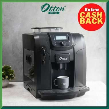 Otten - Fully Automatic Coffee Machine 715 (Black) - Mesin Kopi Espresso Otomatis