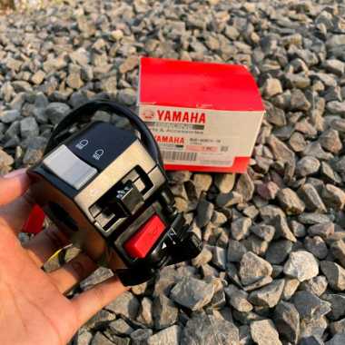 HOLDER SAKLAR KIRI SWITCH HANDLE YAMAHA FIZR FIZR FIZ R ORIGINAL 4US-H3973-10