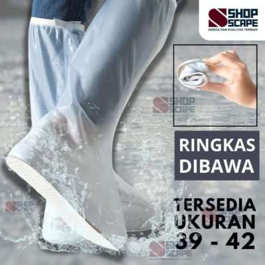 Jas Hujan Sepatu / Pelindung Cover Sepatu Anti Air Mantel Sepatu Rain XL