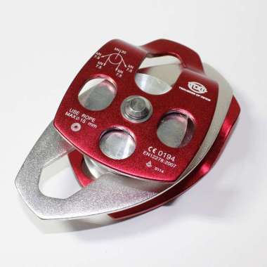 Consina TOM Twin Pulley | Alat Panjat Safety Rescue Tebing Outbound