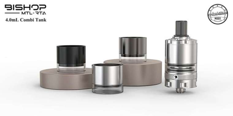 BISHOP COMBI TANK GLASS 4ML AUTHENTIC