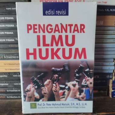 buku pengantar ilmu hukum_prof.Dr.peter mahmud