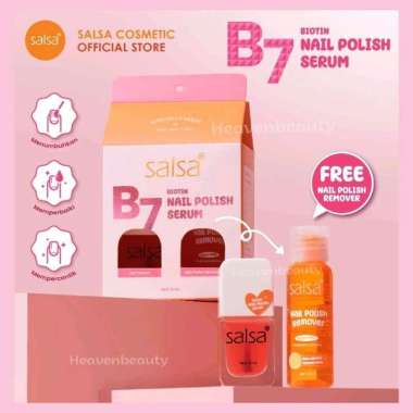 SALSA B7 Biotin Nail Polish Serum - Serum Vitamin Kuku Rusak Rapuh Nail Serum kuku