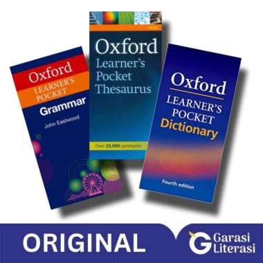 Paket Kamus Oxford Pocket, Grammar, Thesaurus (ORIGINAL)