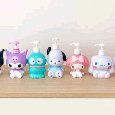 PUMP IMPORT KARAKTER SANRIO / PUMP BOTOL SABUN CAIR HELLO KITTY / PUMP KUROMI POCHACCO CINNAMOROLL p