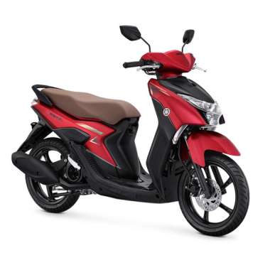 Yamaha Gear 125 S Version Sepeda Motor [OTR Jabodetabekser] Matte Red Bogor