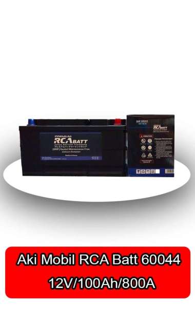 Aki kering RCA Battery DIN 60044 Maintenance Free MF - 68083 -