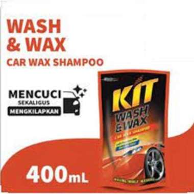 Kit Wash & Wax Car Shampo 400ml - Shampo Untuk Mobil