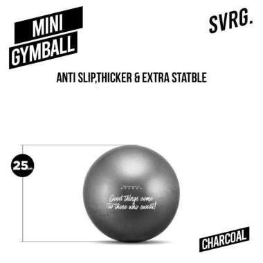 The Republic of Svarga Mini Gym Ball 25cm FREE PUMP Stability Ball Bola Pilates Ball Tosca 25cm