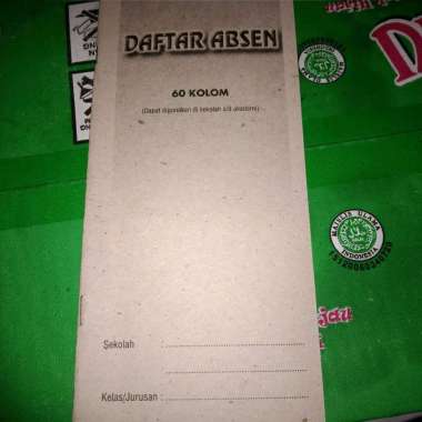 DAFTAR ABSEN PANJANG MANUAL 60 KOLOM