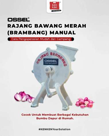 OSSEL Rajang Bawang Merah Manual Iris Brambang Manual Rajang Brambang Iris Bawang Merah Manual