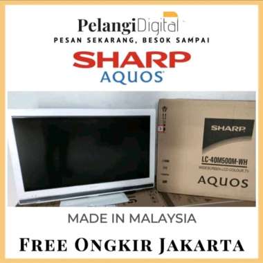PROMO CUCI GUDANG SHARP AQUOS LCD FULL HD TV 40 inchi - LC-40M500M-WH