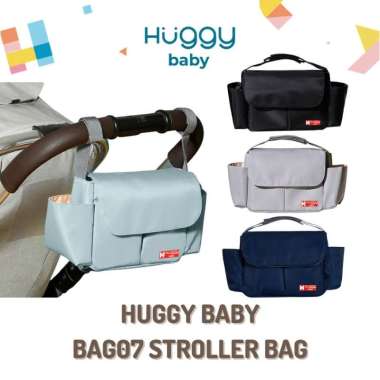 Huggy Baby BAG07 Stroller Bag - Tas Stroller Misty Blue