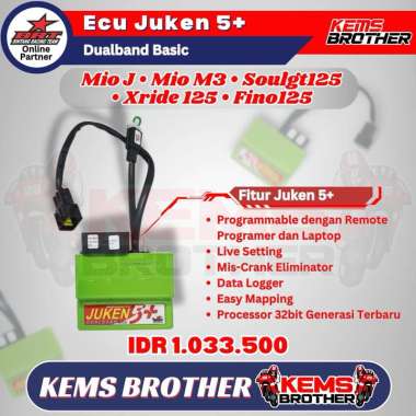ECU Juken 5+ Dualband basic Original BRT MIO J M3 SOULGT125 XRIDE125 FINO125 MIO GEAR125 FREEGO JUKE