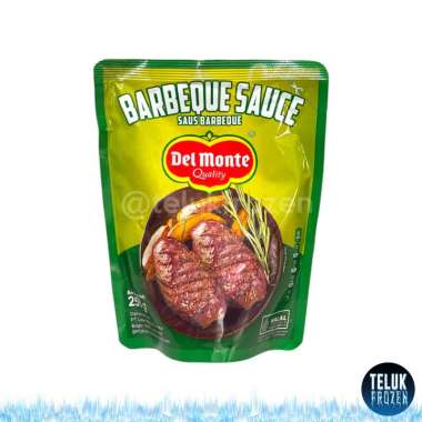 Del Monte Barbeque Sauce 250gr Saus BBQ 250 g gram Delmonte Saos Barbekiu Halal Premium Quality Coco