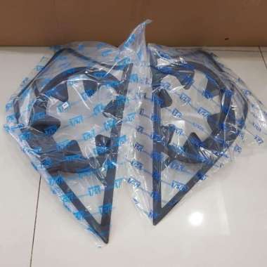 jSL Garnish Lampu Belakang Hitam Doff Honda Brio