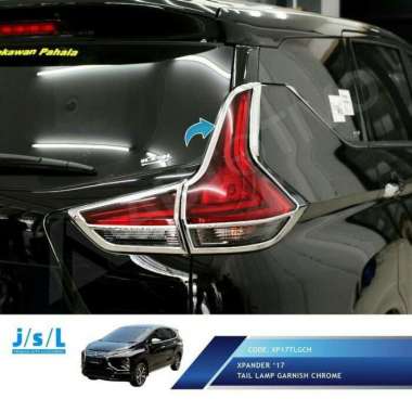 JSL Garnish List Lampu Stoplamp Belakang Chrome Mitsubisi Xpander