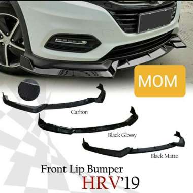 Otoproject Front Lips List Bumper Depan HRV / HR-V Carbon Glossy
